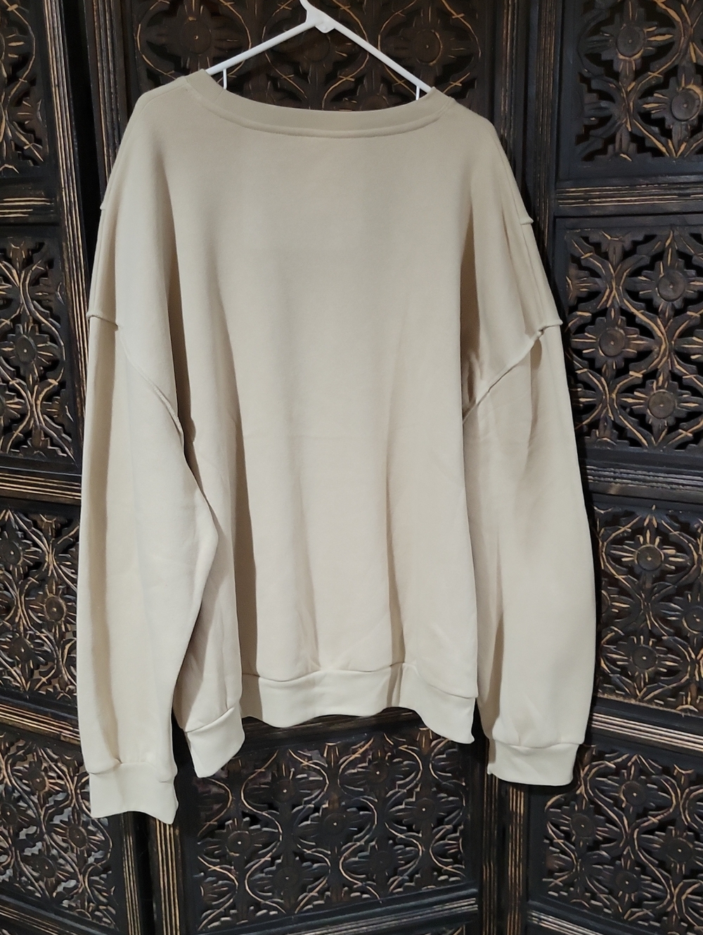 Nirvana Men's Beige Graphic Sweatshirt - Picture 4 of 4
